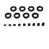 TP-5240 黒色デルリンスペーサー M3.0-4.0 8pcs